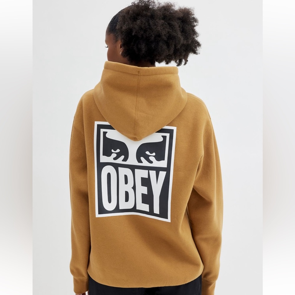 Obey hoodie with eyes logo NEW